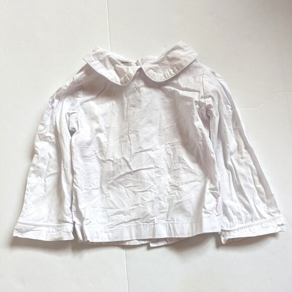 The Oaks Shirt Unisex Children's Sz 18m White Peter Pan Collar - Picture 1 of 4